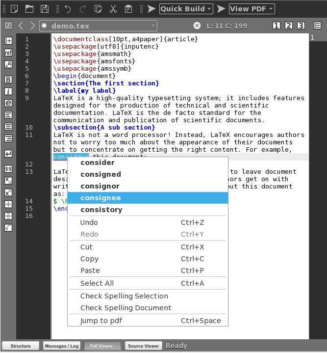 latex text editor for mac